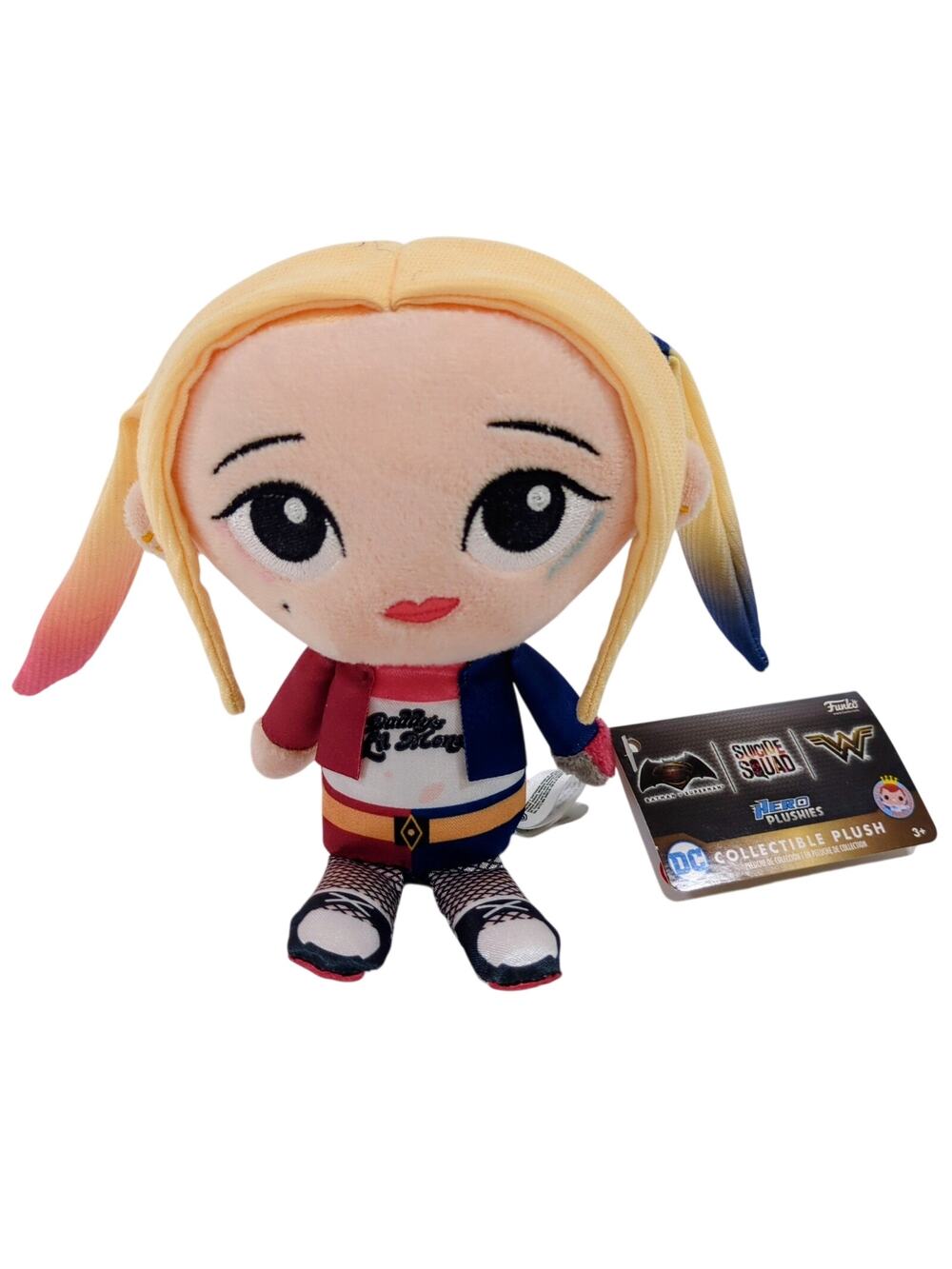 Funko Hero Plushies Harley Quinn Suicide Squad DC Collectible Plush 8" Tags